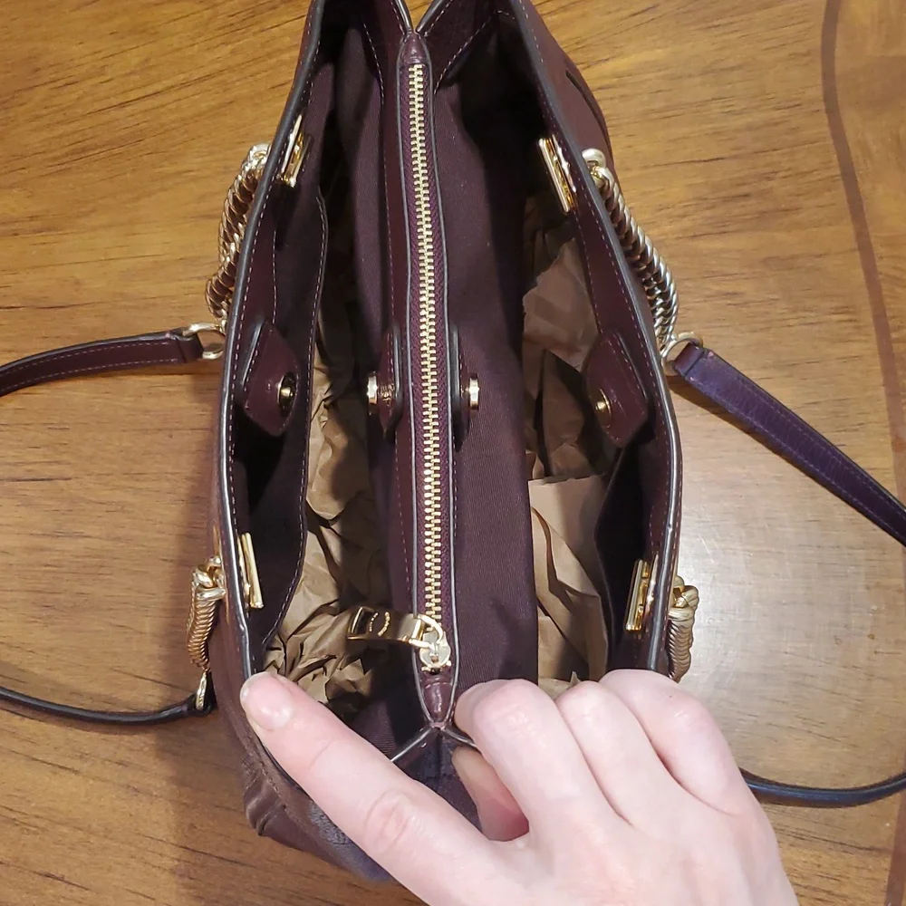 Coach Brooke Chain Carryall Bag - Picture 9 of 13